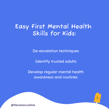 The Care Co shares easy first steps to support kids social-emotional development.